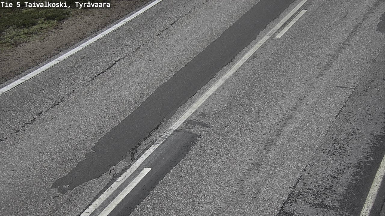 Kelikamerat Kuva Tie 5 Taivalkoski, Tyrävaara, Taivalkoski, Pohjois-Pohjanmaa