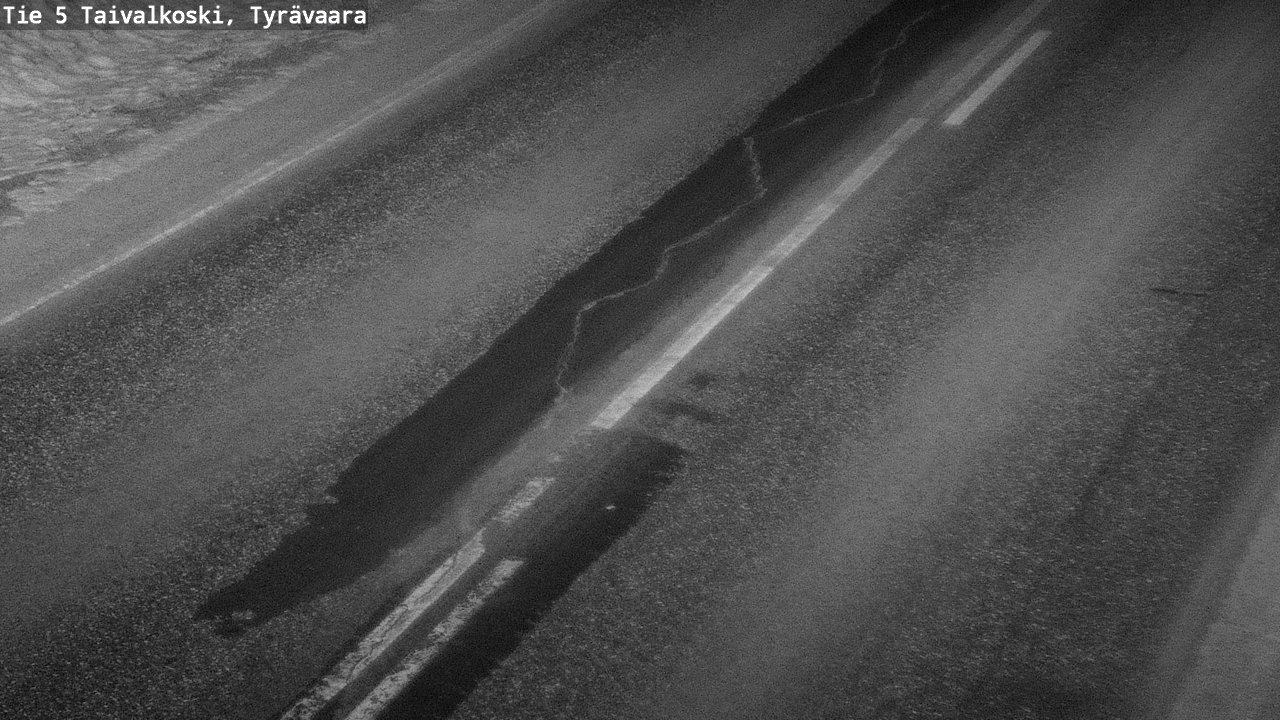 Kelikamerat Kuva Tie 5 Taivalkoski, Tyrävaara, Taivalkoski, Pohjois-Pohjanmaa