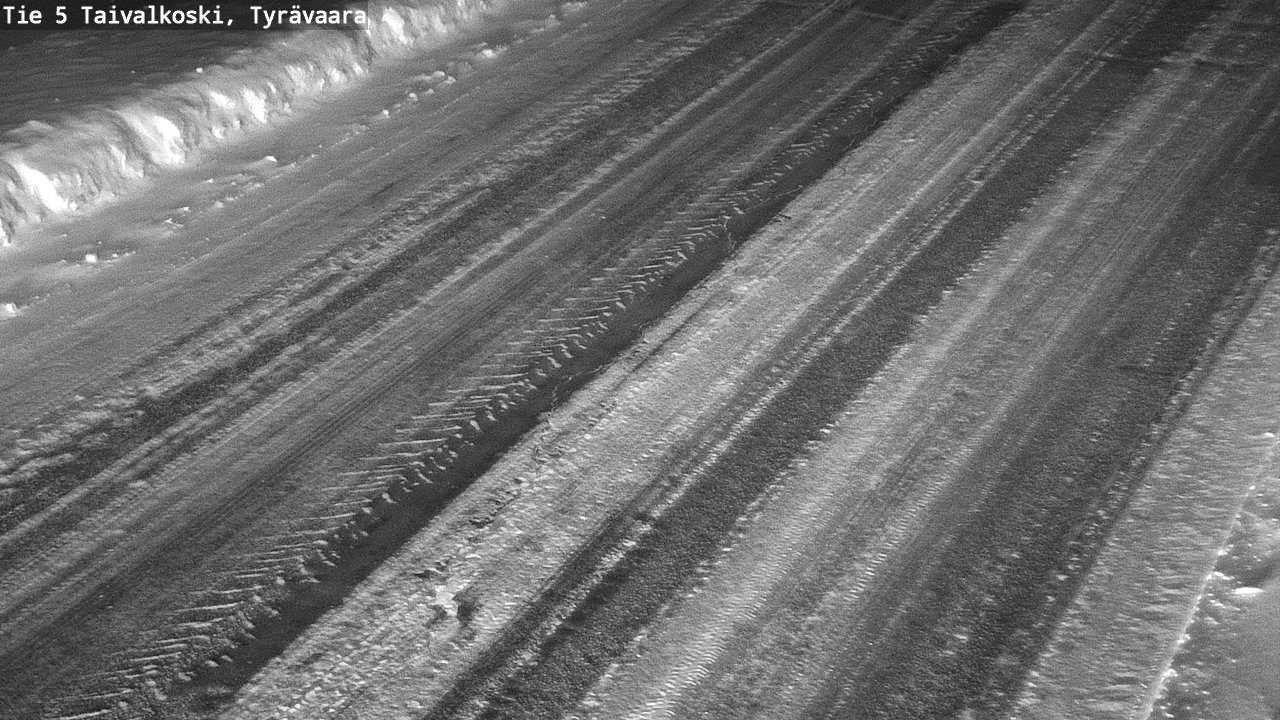Kelikamerat Kuva Tie 5 Taivalkoski, Tyrävaara, Taivalkoski, Pohjois-Pohjanmaa
