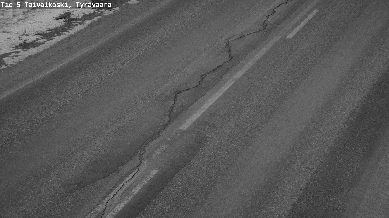 Kelikamerat Kuva Tie 5 Taivalkoski, Tyrävaara, Taivalkoski, Pohjois-Pohjanmaa