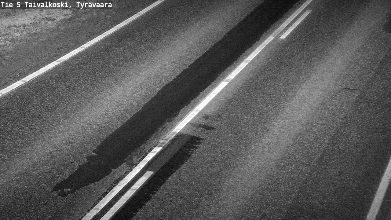 Kelikamerat Kuva Tie 5 Taivalkoski, Tyrävaara, Taivalkoski, Pohjois-Pohjanmaa