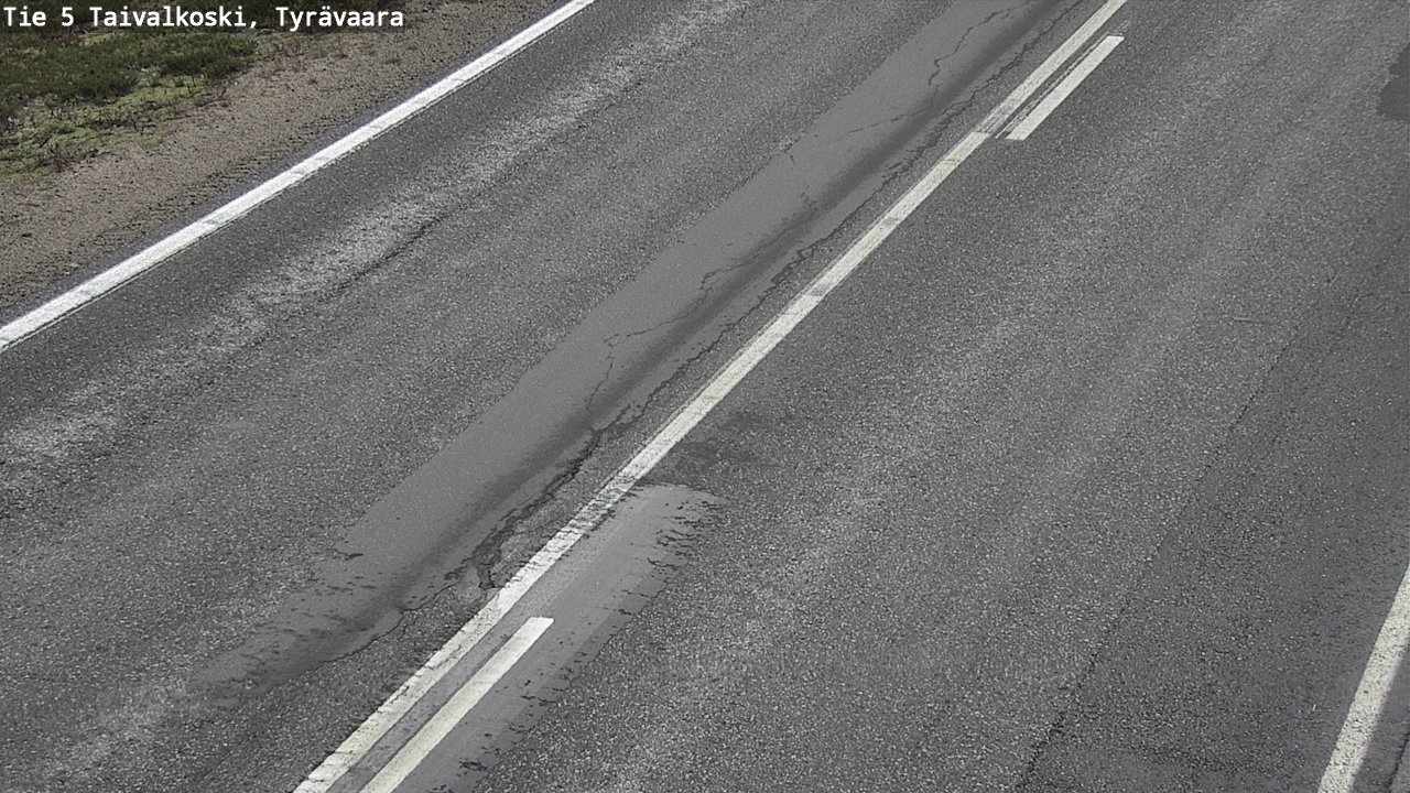 Kelikamerat Kuva Tie 5 Taivalkoski, Tyrävaara, Taivalkoski, Pohjois-Pohjanmaa