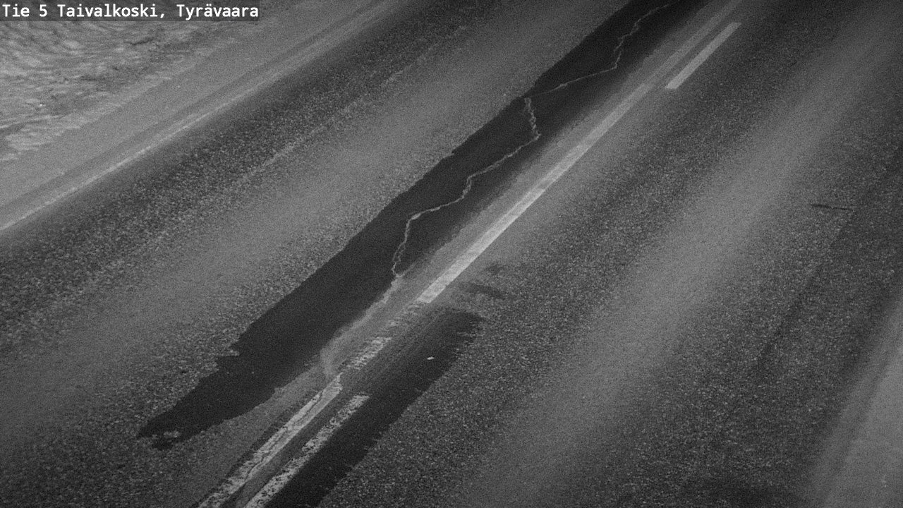 Kelikamerat Kuva Tie 5 Taivalkoski, Tyrävaara, Taivalkoski, Pohjois-Pohjanmaa