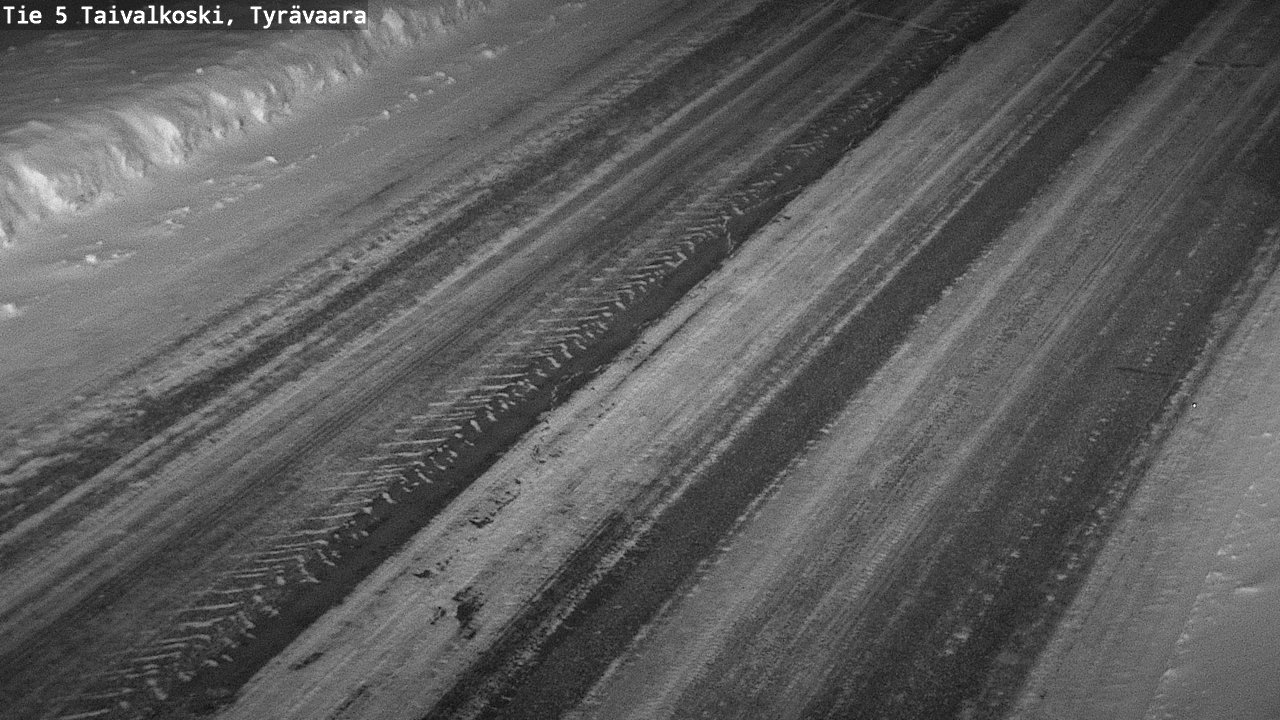 Kelikamerat Kuva Tie 5 Taivalkoski, Tyrävaara, Taivalkoski, Pohjois-Pohjanmaa
