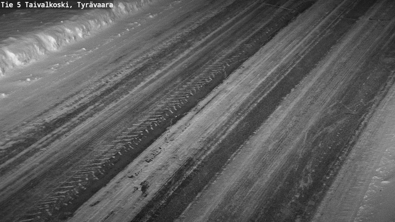 Kelikamerat Kuva Tie 5 Taivalkoski, Tyrävaara, Taivalkoski, Pohjois-Pohjanmaa