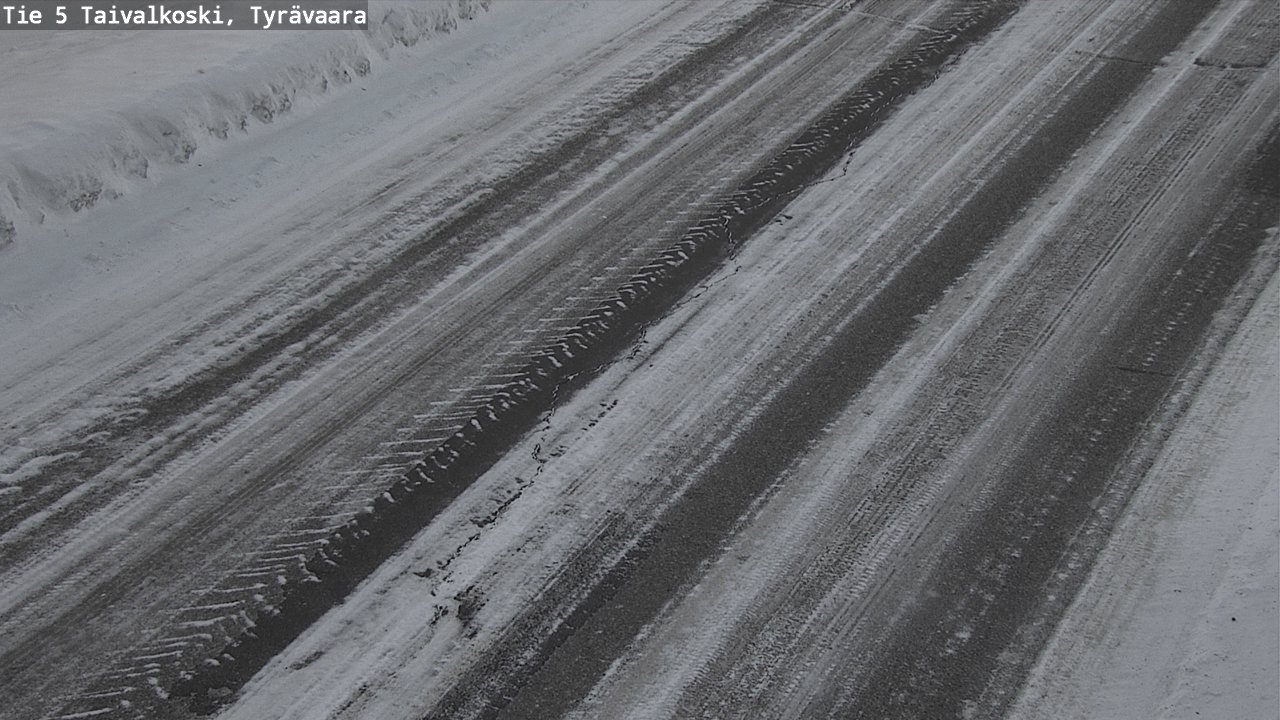 Kelikamerat Kuva Tie 5 Taivalkoski, Tyrävaara, Taivalkoski, Pohjois-Pohjanmaa
