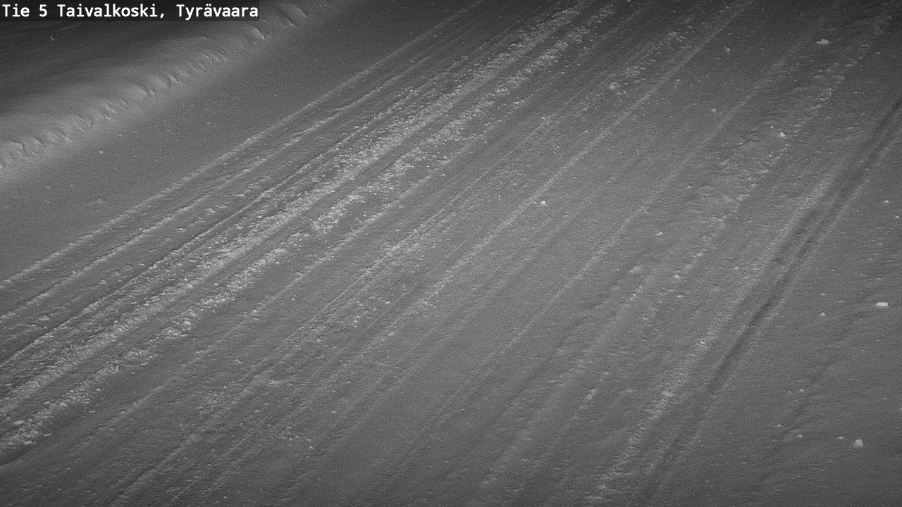 Weather Camera Image Road 5 Taivalkoski, Tyrävaara, Taivalkoski, Pohjois-Pohjanmaa