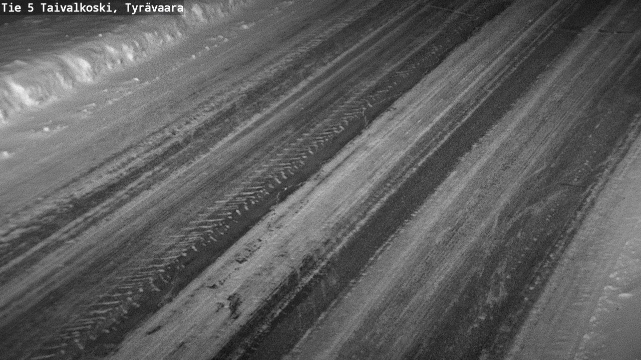Kelikamerat Kuva Tie 5 Taivalkoski, Tyrävaara, Taivalkoski, Pohjois-Pohjanmaa