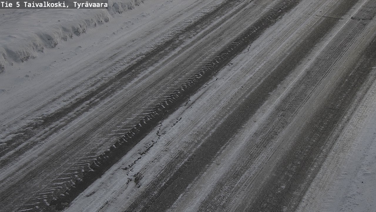 Kelikamerat Kuva Tie 5 Taivalkoski, Tyrävaara, Taivalkoski, Pohjois-Pohjanmaa