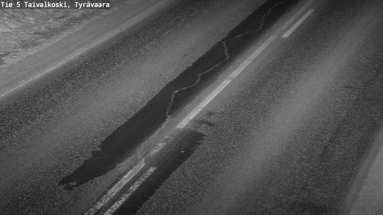 Kelikamerat Kuva Tie 5 Taivalkoski, Tyrävaara, Taivalkoski, Pohjois-Pohjanmaa