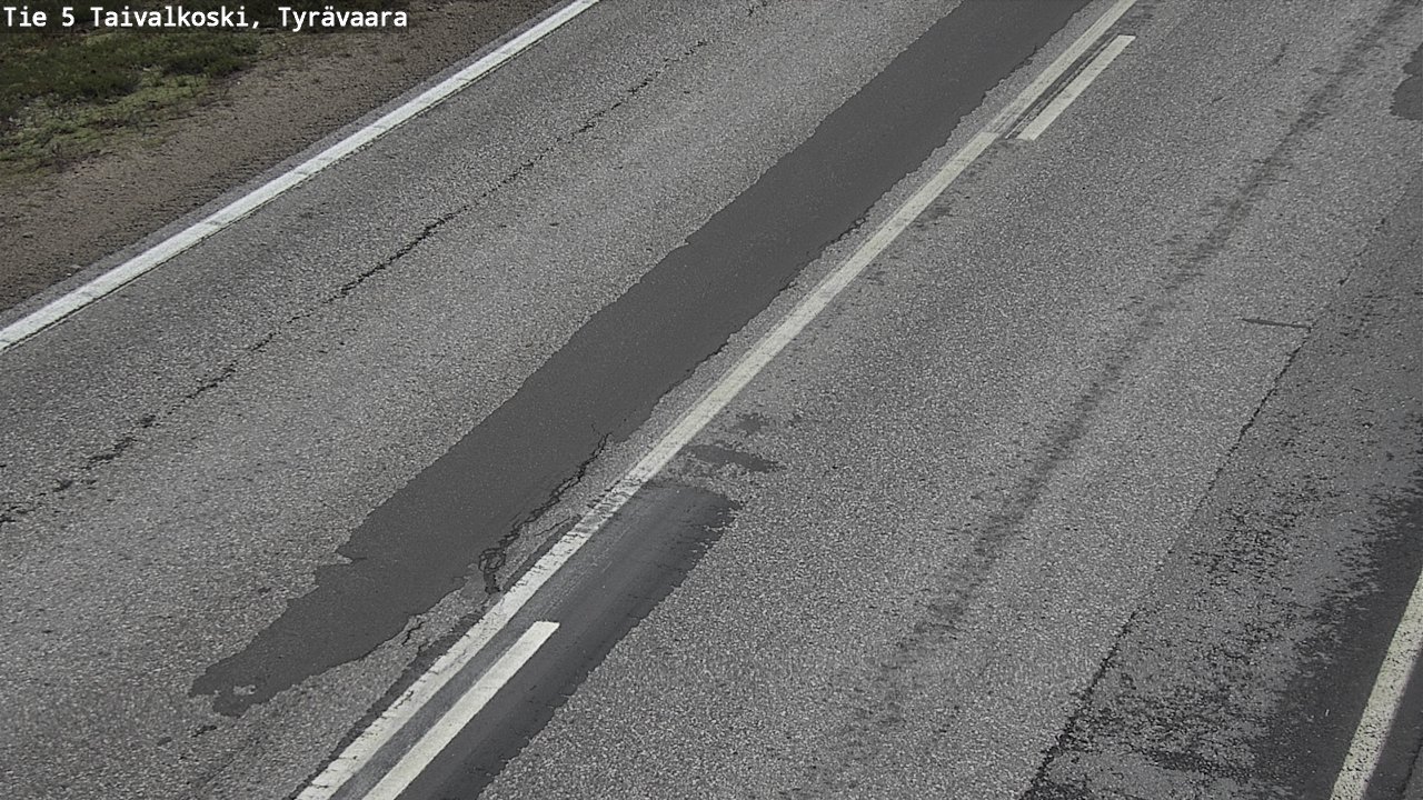 Kelikamerat Kuva Tie 5 Taivalkoski, Tyrävaara, Taivalkoski, Pohjois-Pohjanmaa