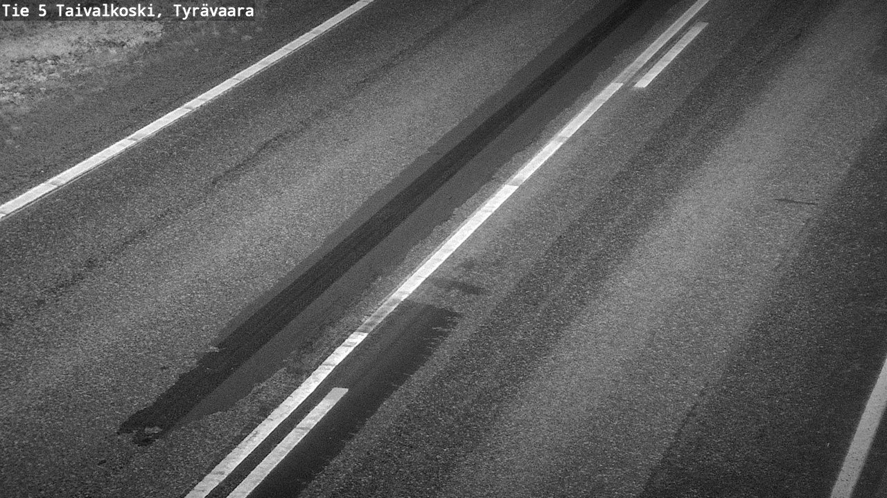 Kelikamerat Kuva Tie 5 Taivalkoski, Tyrävaara, Taivalkoski, Pohjois-Pohjanmaa