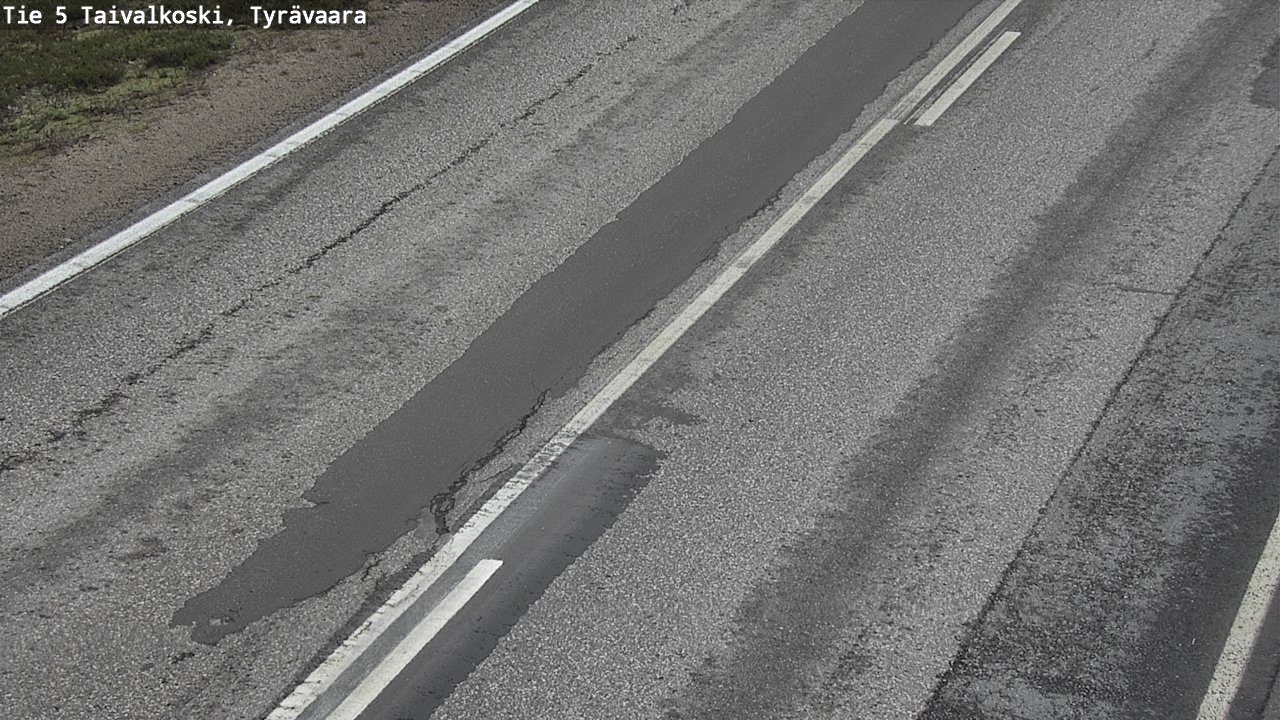 Kelikamerat Kuva Tie 5 Taivalkoski, Tyrävaara, Taivalkoski, Pohjois-Pohjanmaa