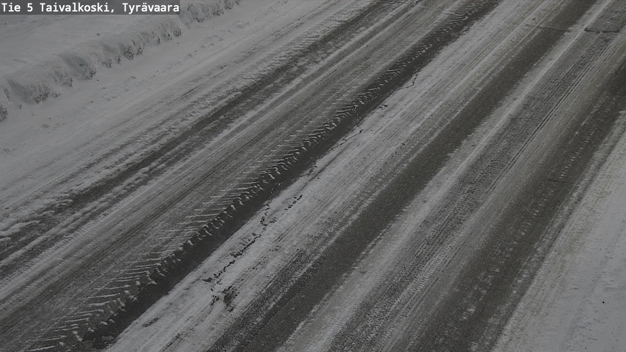 Kelikamerat Kuva Tie 5 Taivalkoski, Tyrävaara, Taivalkoski, Pohjois-Pohjanmaa