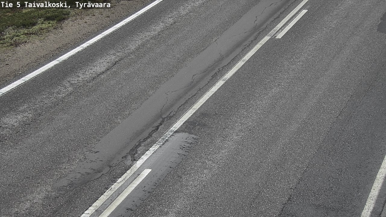 Kelikamerat Kuva Tie 5 Taivalkoski, Tyrävaara, Taivalkoski, Pohjois-Pohjanmaa