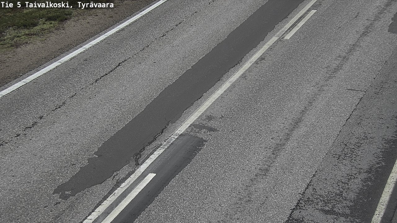 Kelikamerat Kuva Tie 5 Taivalkoski, Tyrävaara, Taivalkoski, Pohjois-Pohjanmaa