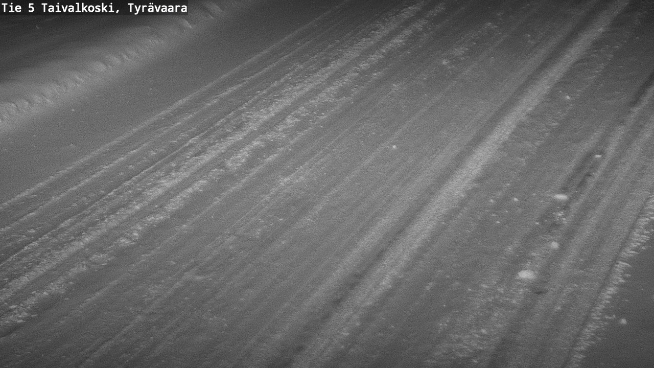 Weather Camera Image Road 5 Taivalkoski, Tyrävaara, Taivalkoski, Pohjois-Pohjanmaa