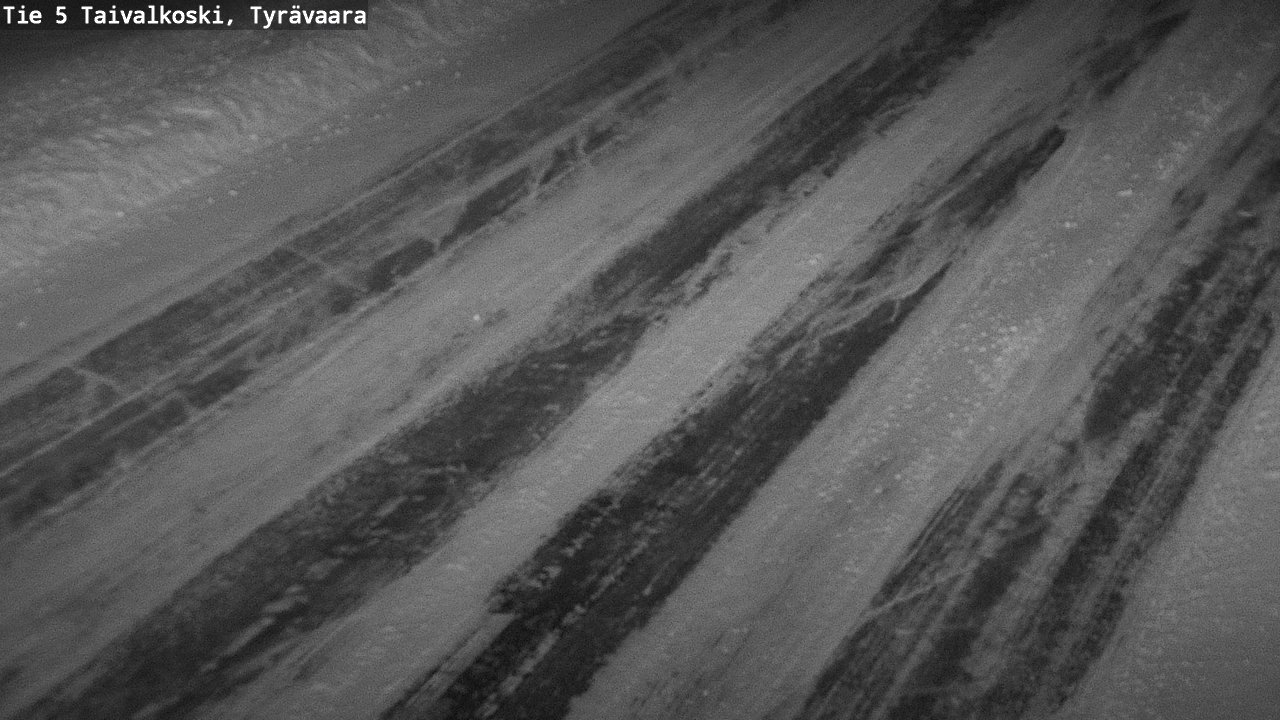 Weather Camera Image Väg 5 Taivalkoski, Tyrävaara, Taivalkoski, Pohjois-Pohjanmaa