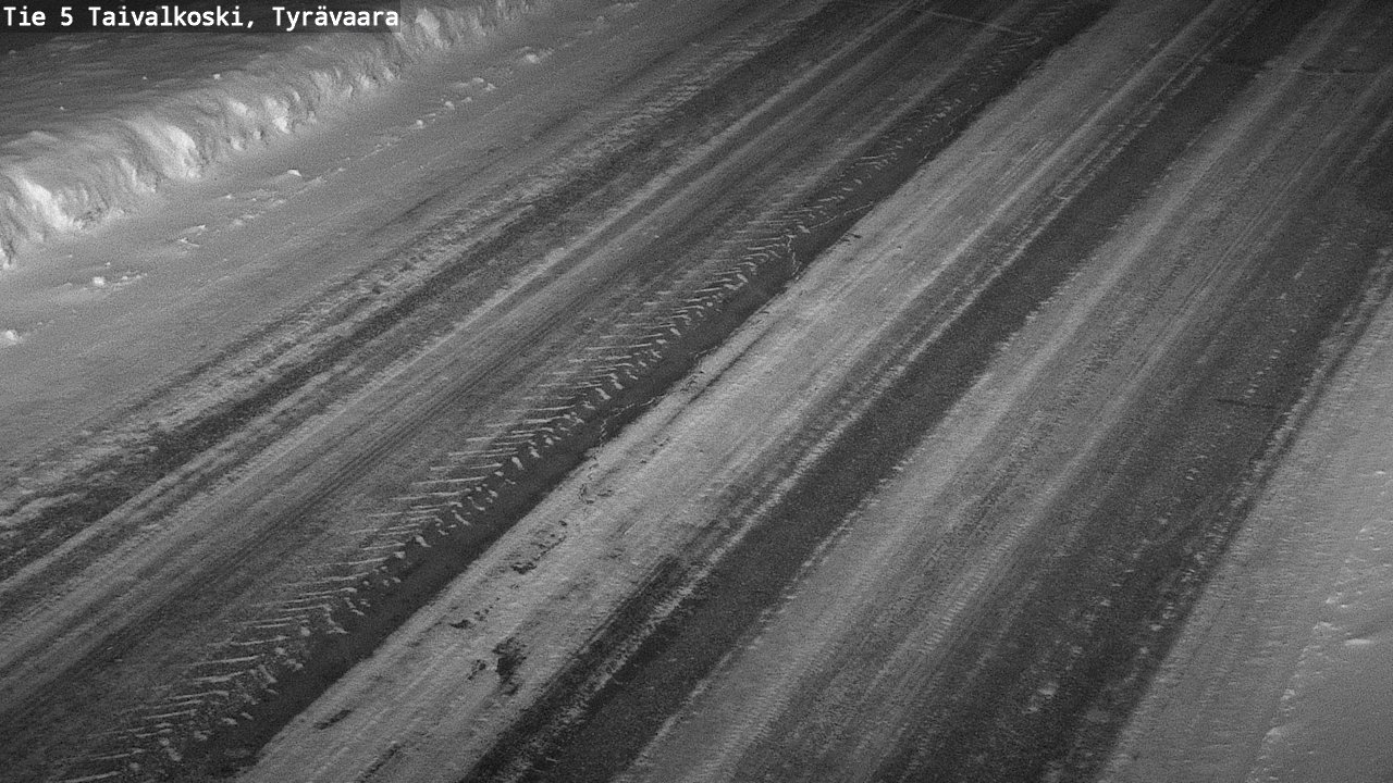 Kelikamerat Kuva Tie 5 Taivalkoski, Tyrävaara, Taivalkoski, Pohjois-Pohjanmaa