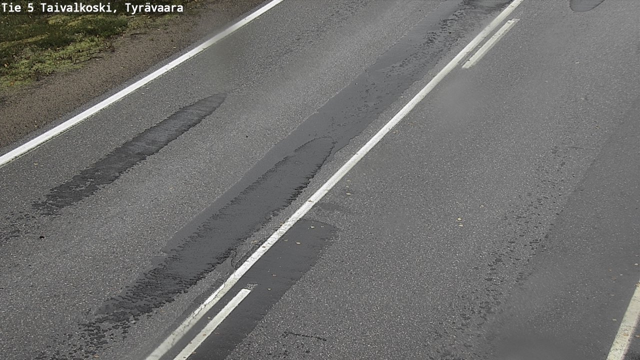 Weather Camera Image Road 5 Taivalkoski, Tyrävaara, Taivalkoski, Pohjois-Pohjanmaa