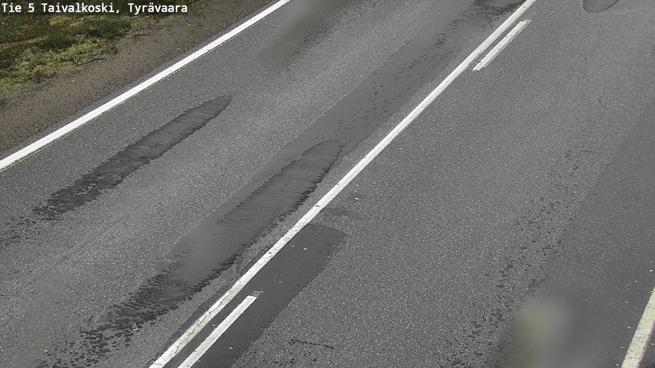Weather Camera Image Road 5 Taivalkoski, Tyrävaara, Taivalkoski, Pohjois-Pohjanmaa