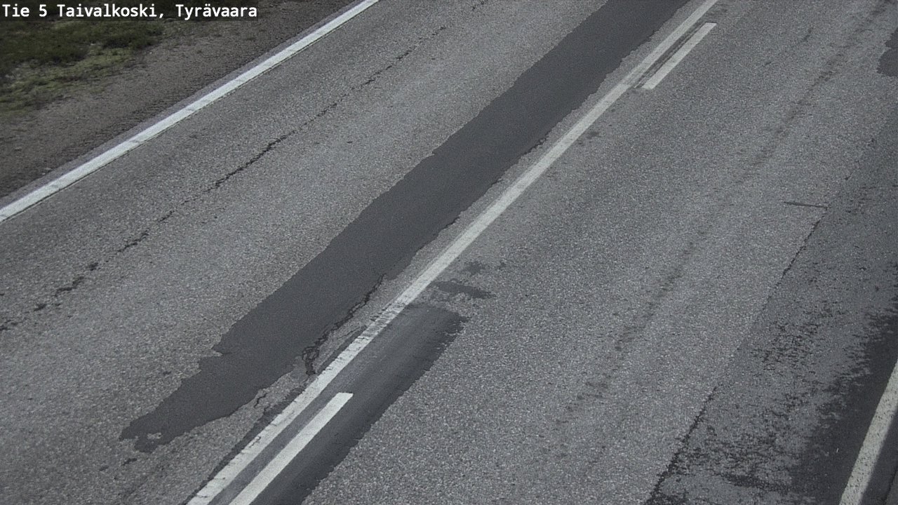 Kelikamerat Kuva Tie 5 Taivalkoski, Tyrävaara, Taivalkoski, Pohjois-Pohjanmaa