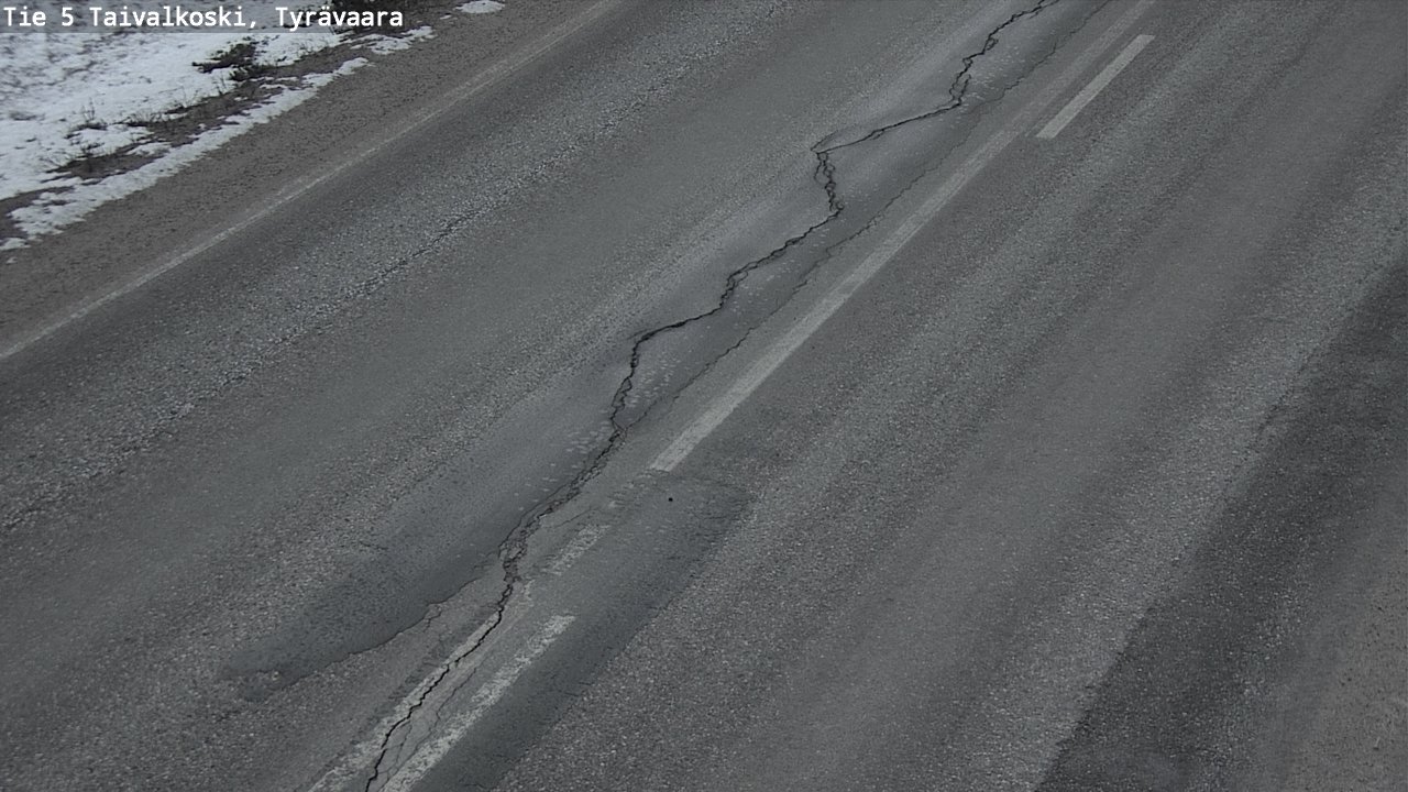 Kelikamerat Kuva Tie 5 Taivalkoski, Tyrävaara, Taivalkoski, Pohjois-Pohjanmaa