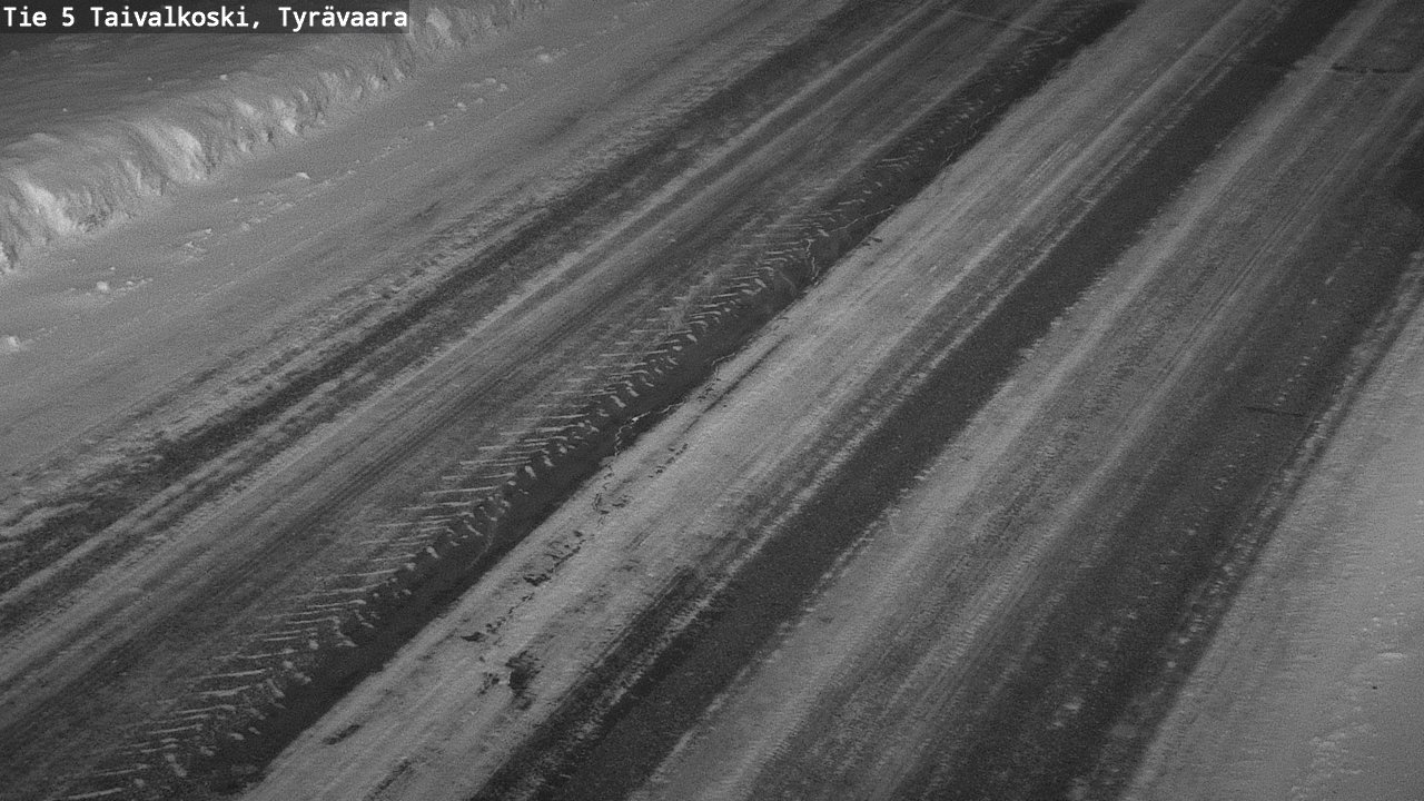 Kelikamerat Kuva Tie 5 Taivalkoski, Tyrävaara, Taivalkoski, Pohjois-Pohjanmaa