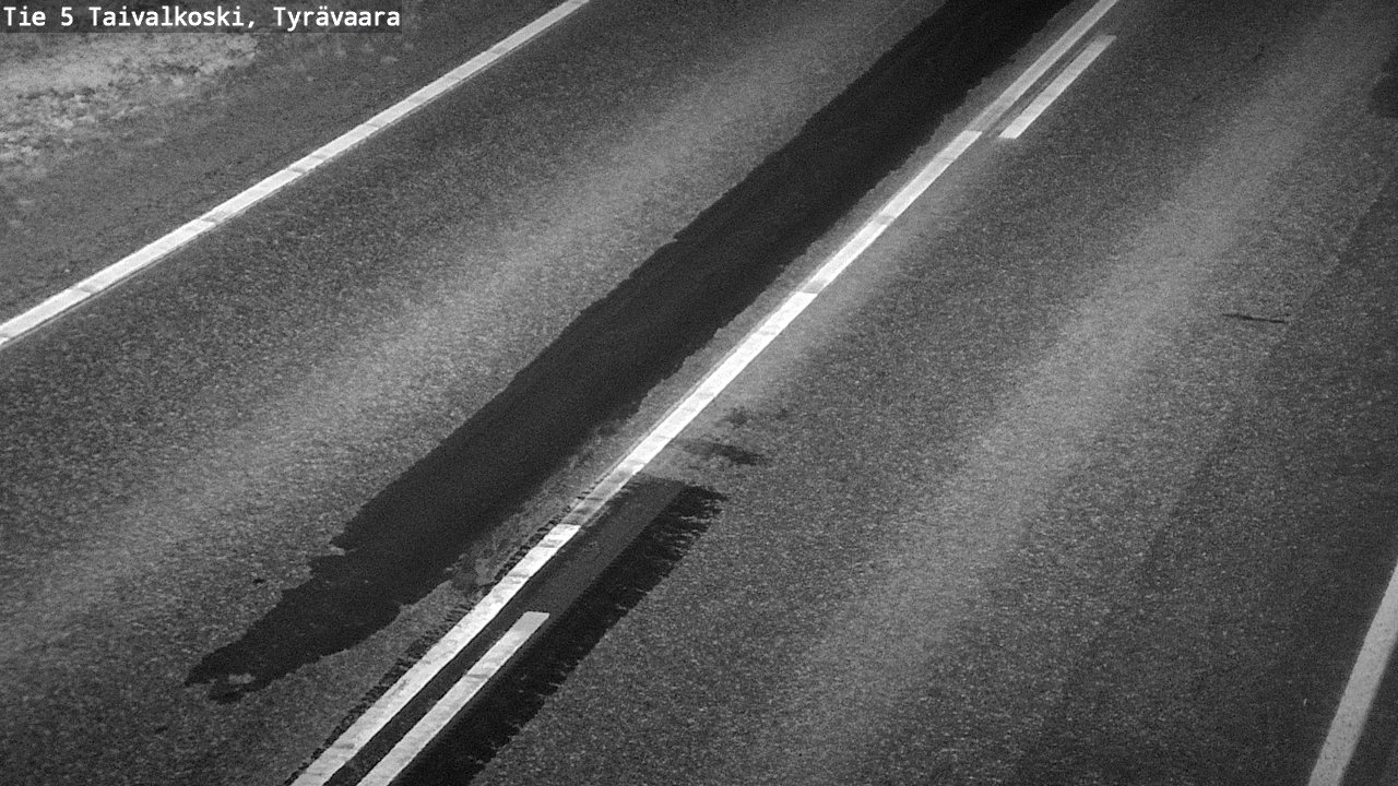 Kelikamerat Kuva Tie 5 Taivalkoski, Tyrävaara, Taivalkoski, Pohjois-Pohjanmaa