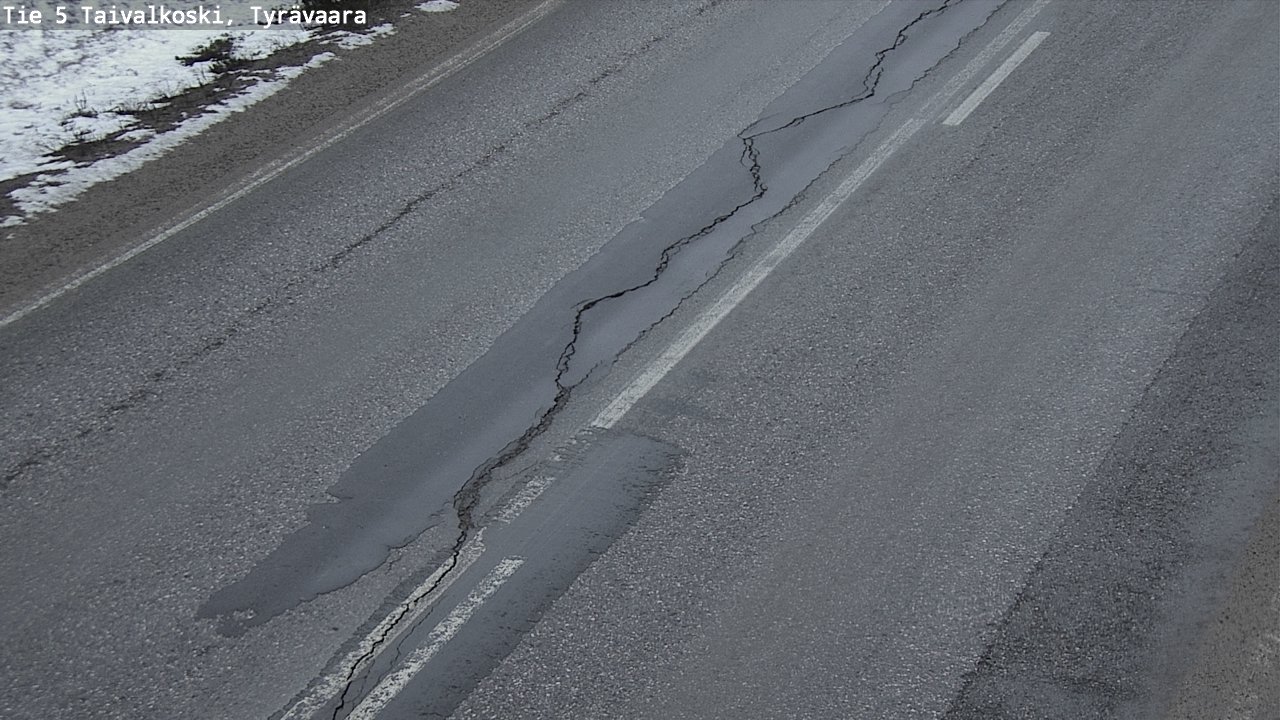 Kelikamerat Kuva Tie 5 Taivalkoski, Tyrävaara, Taivalkoski, Pohjois-Pohjanmaa