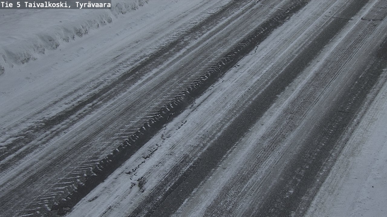 Kelikamerat Kuva Tie 5 Taivalkoski, Tyrävaara, Taivalkoski, Pohjois-Pohjanmaa