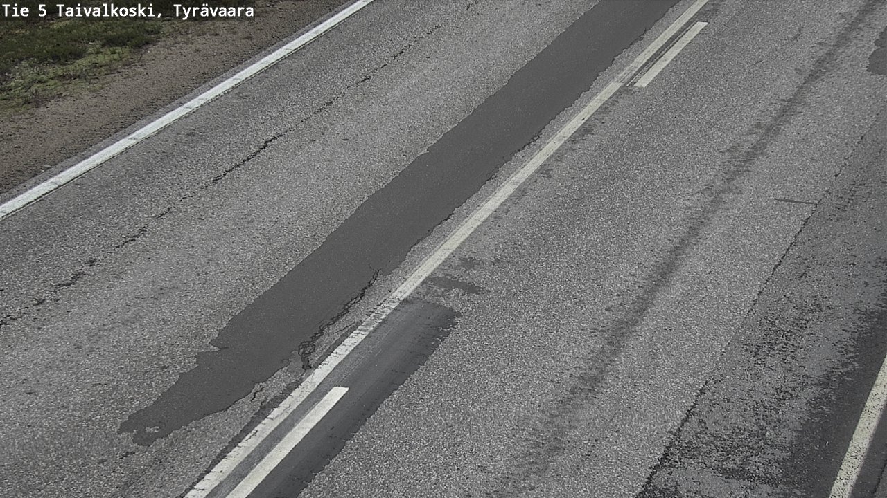 Kelikamerat Kuva Tie 5 Taivalkoski, Tyrävaara, Taivalkoski, Pohjois-Pohjanmaa