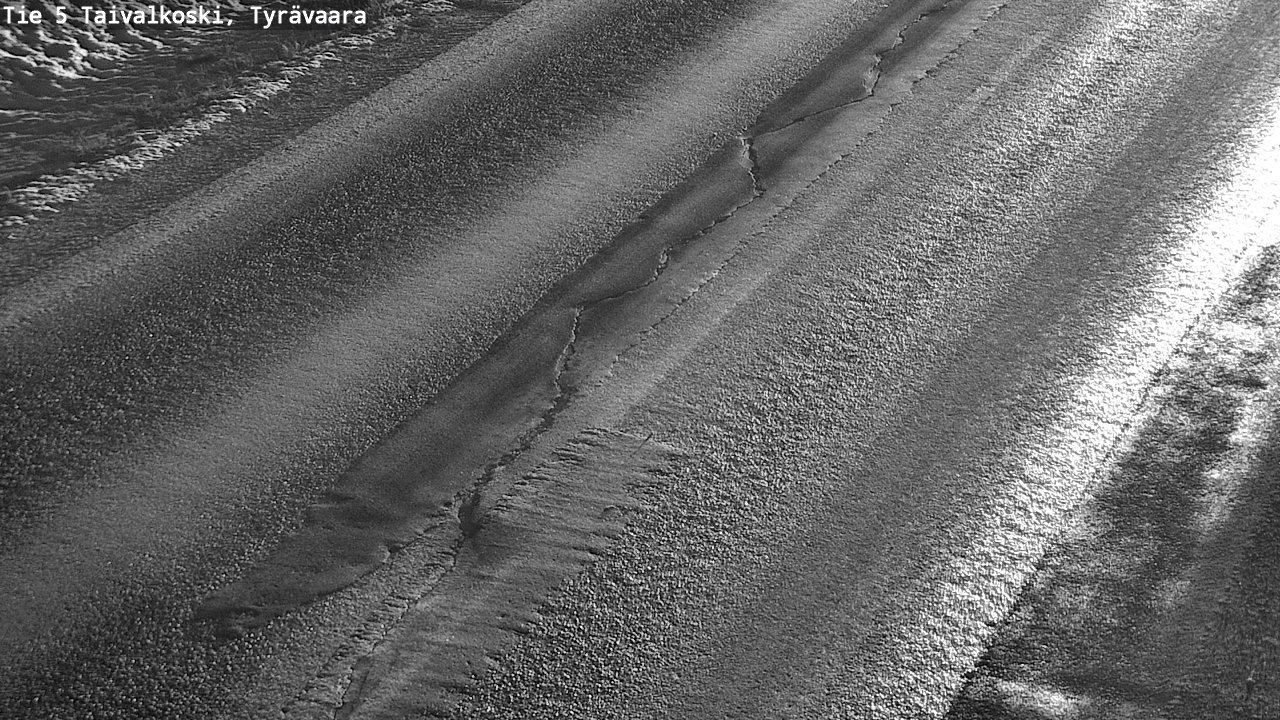 Kelikamerat Kuva Tie 5 Taivalkoski, Tyrävaara, Taivalkoski, Pohjois-Pohjanmaa