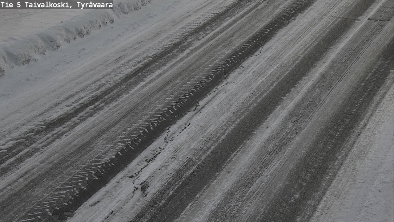 Kelikamerat Kuva Tie 5 Taivalkoski, Tyrävaara, Taivalkoski, Pohjois-Pohjanmaa