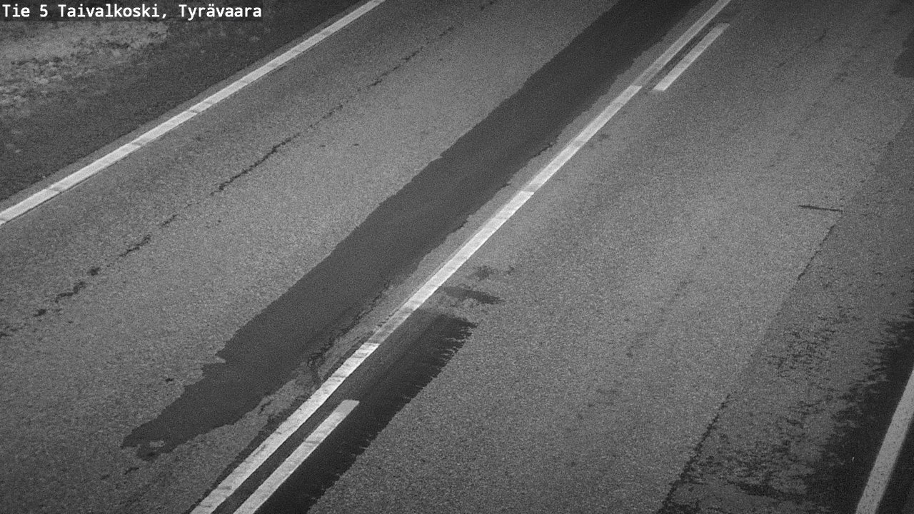 Kelikamerat Kuva Tie 5 Taivalkoski, Tyrävaara, Taivalkoski, Pohjois-Pohjanmaa