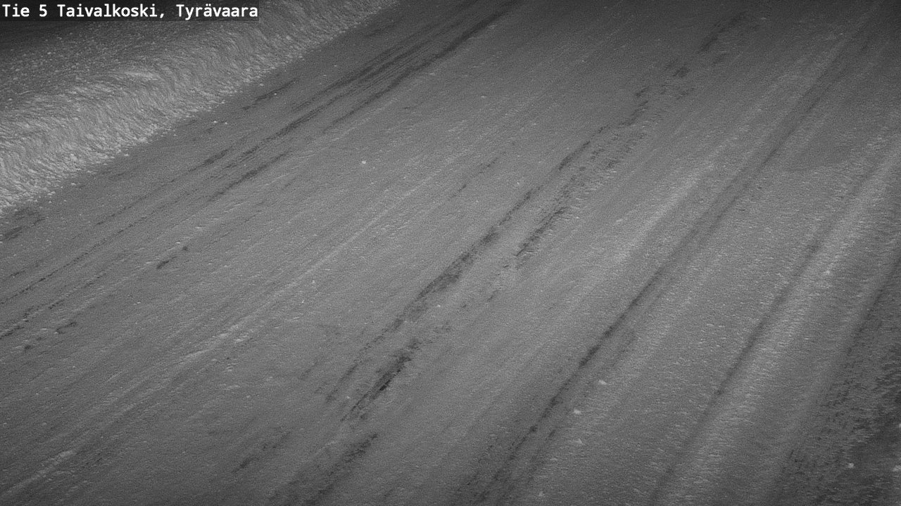 Weather Camera Image Road 5 Taivalkoski, Tyrävaara, Taivalkoski, Pohjois-Pohjanmaa