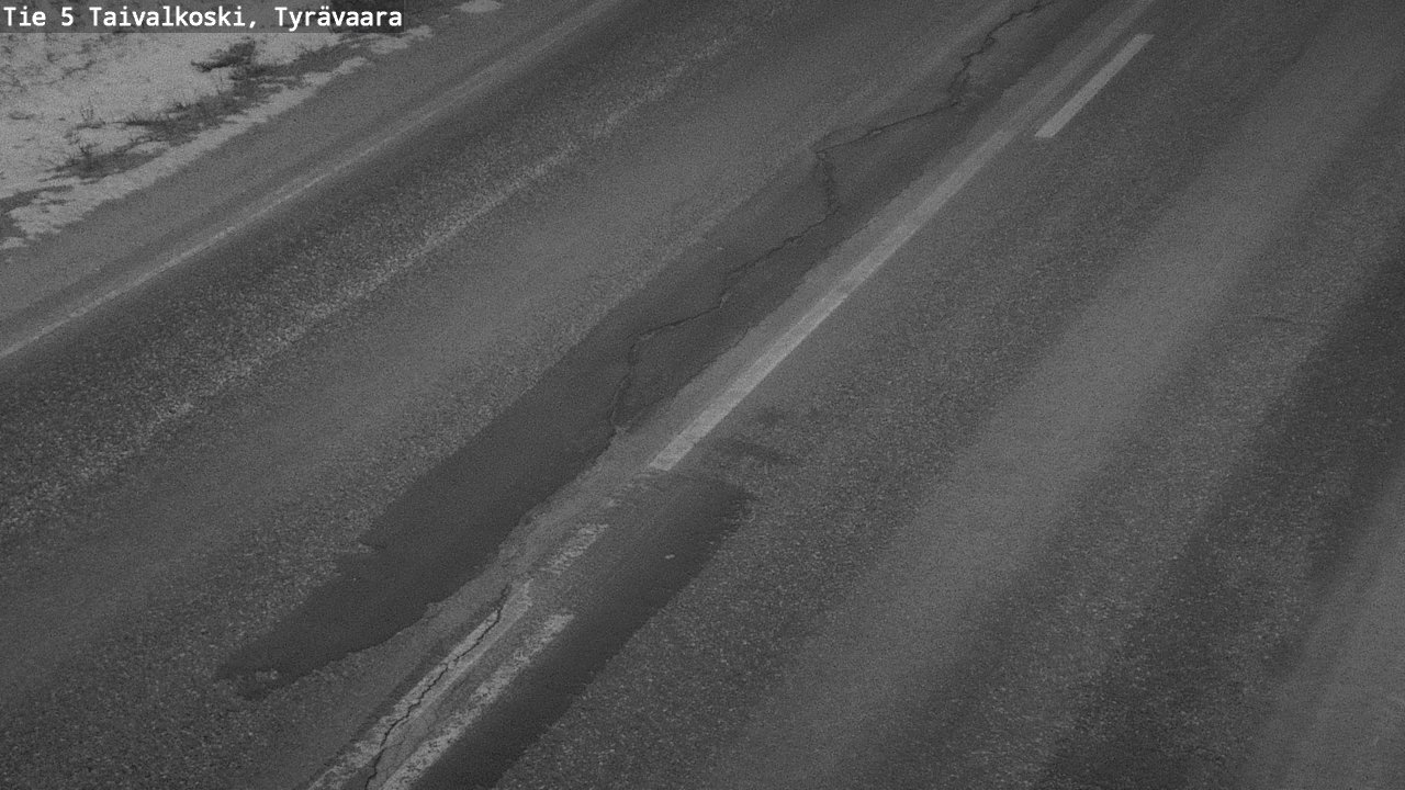 Kelikamerat Kuva Tie 5 Taivalkoski, Tyrävaara, Taivalkoski, Pohjois-Pohjanmaa