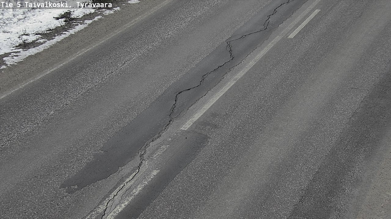 Kelikamerat Kuva Tie 5 Taivalkoski, Tyrävaara, Taivalkoski, Pohjois-Pohjanmaa