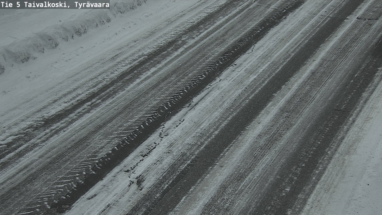 Kelikamerat Kuva Tie 5 Taivalkoski, Tyrävaara, Taivalkoski, Pohjois-Pohjanmaa