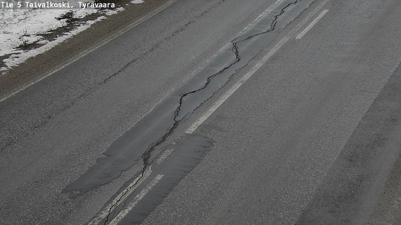 Kelikamerat Kuva Tie 5 Taivalkoski, Tyrävaara, Taivalkoski, Pohjois-Pohjanmaa