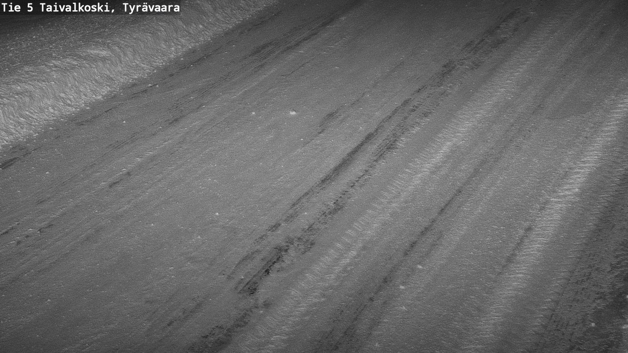Weather Camera Image Road 5 Taivalkoski, Tyrävaara, Taivalkoski, Pohjois-Pohjanmaa