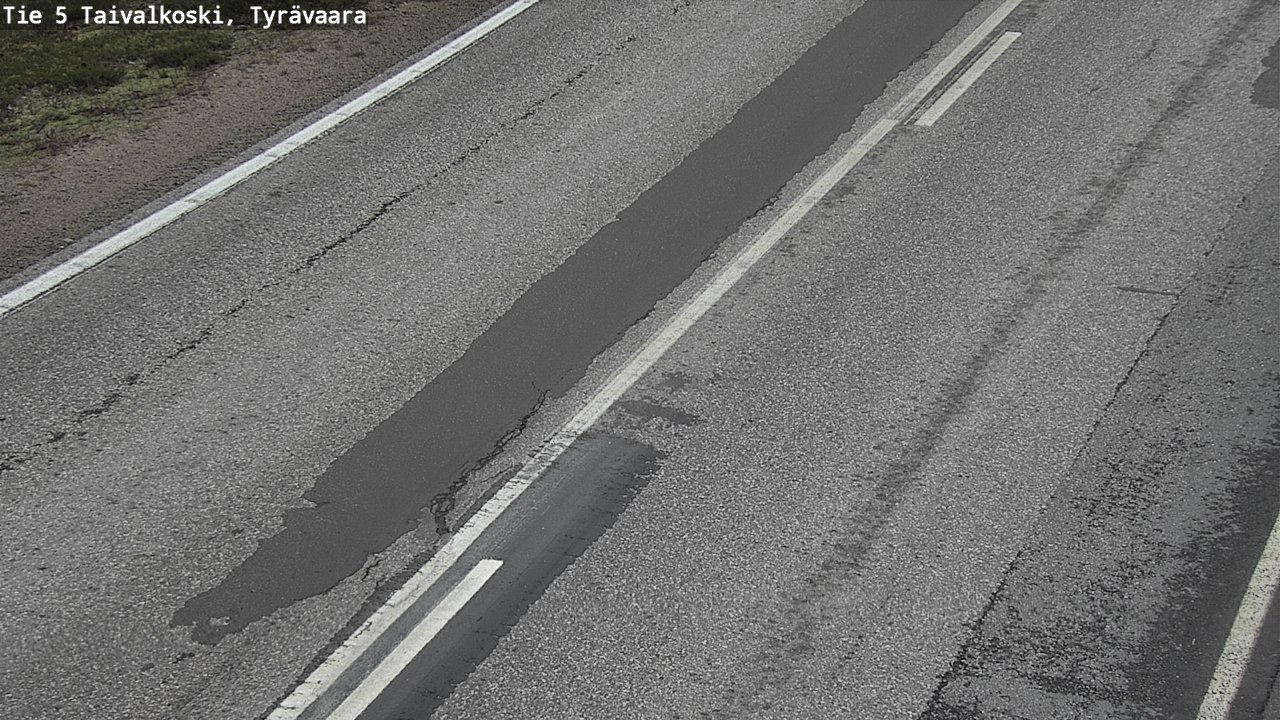 Kelikamerat Kuva Tie 5 Taivalkoski, Tyrävaara, Taivalkoski, Pohjois-Pohjanmaa