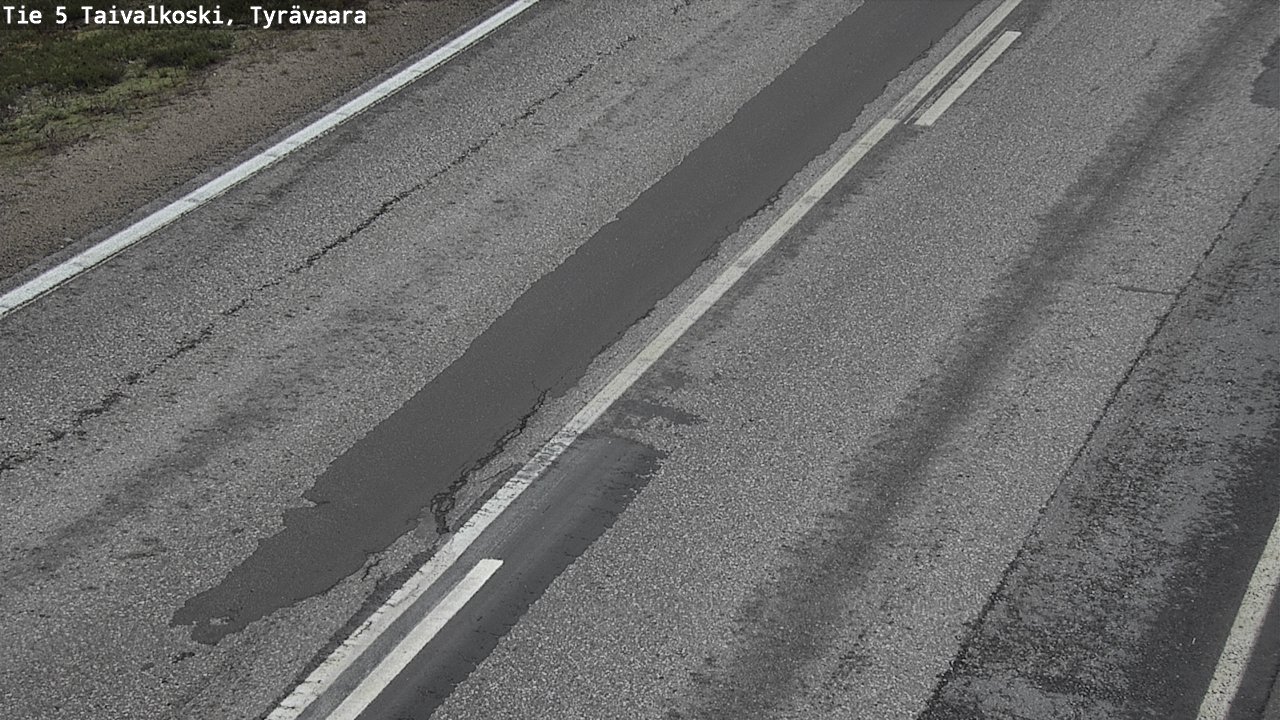 Kelikamerat Kuva Tie 5 Taivalkoski, Tyrävaara, Taivalkoski, Pohjois-Pohjanmaa