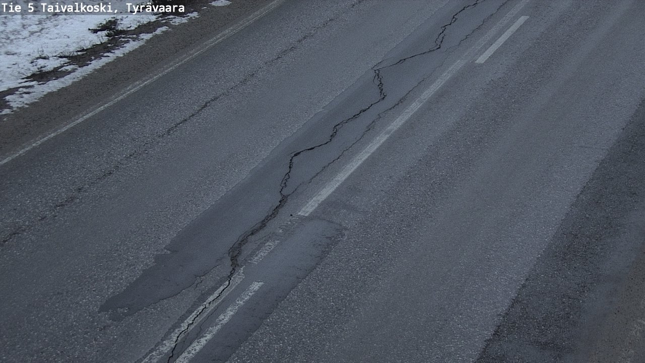 Kelikamerat Kuva Tie 5 Taivalkoski, Tyrävaara, Taivalkoski, Pohjois-Pohjanmaa