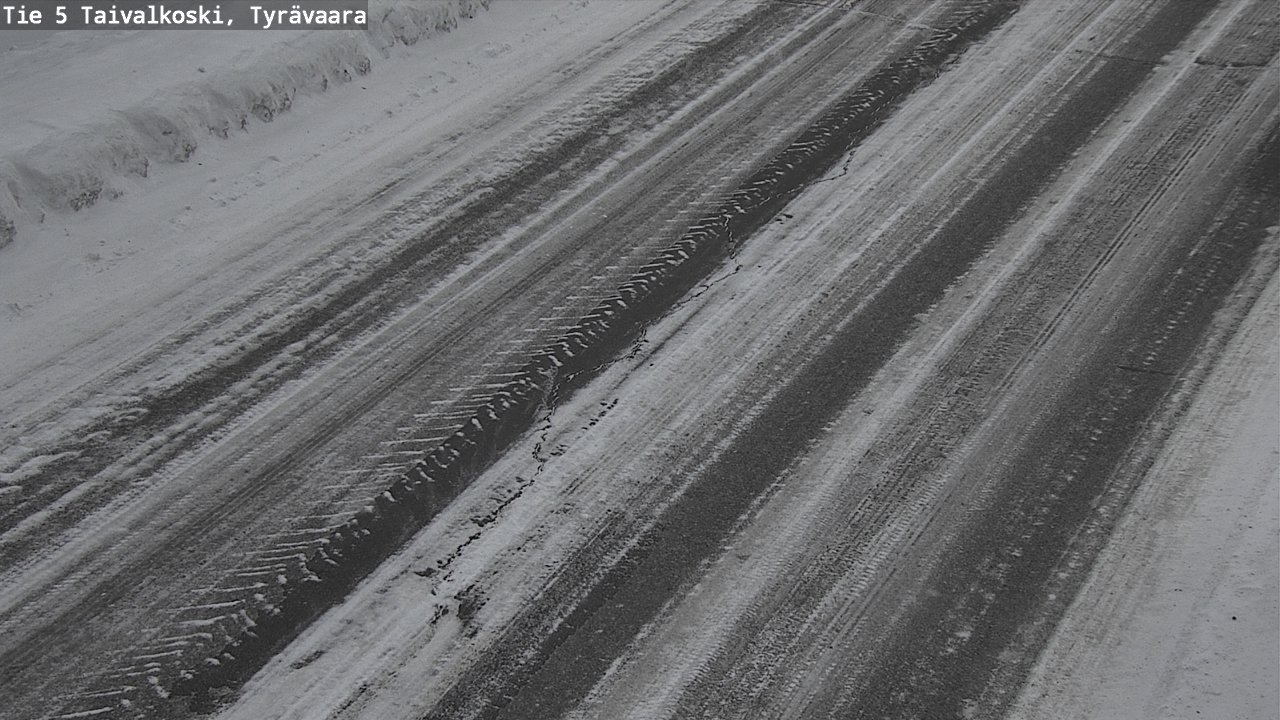 Kelikamerat Kuva Tie 5 Taivalkoski, Tyrävaara, Taivalkoski, Pohjois-Pohjanmaa