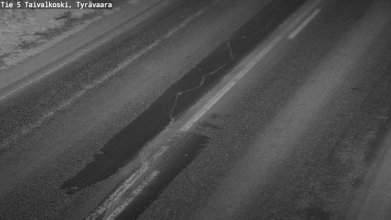 Kelikamerat Kuva Tie 5 Taivalkoski, Tyrävaara, Taivalkoski, Pohjois-Pohjanmaa