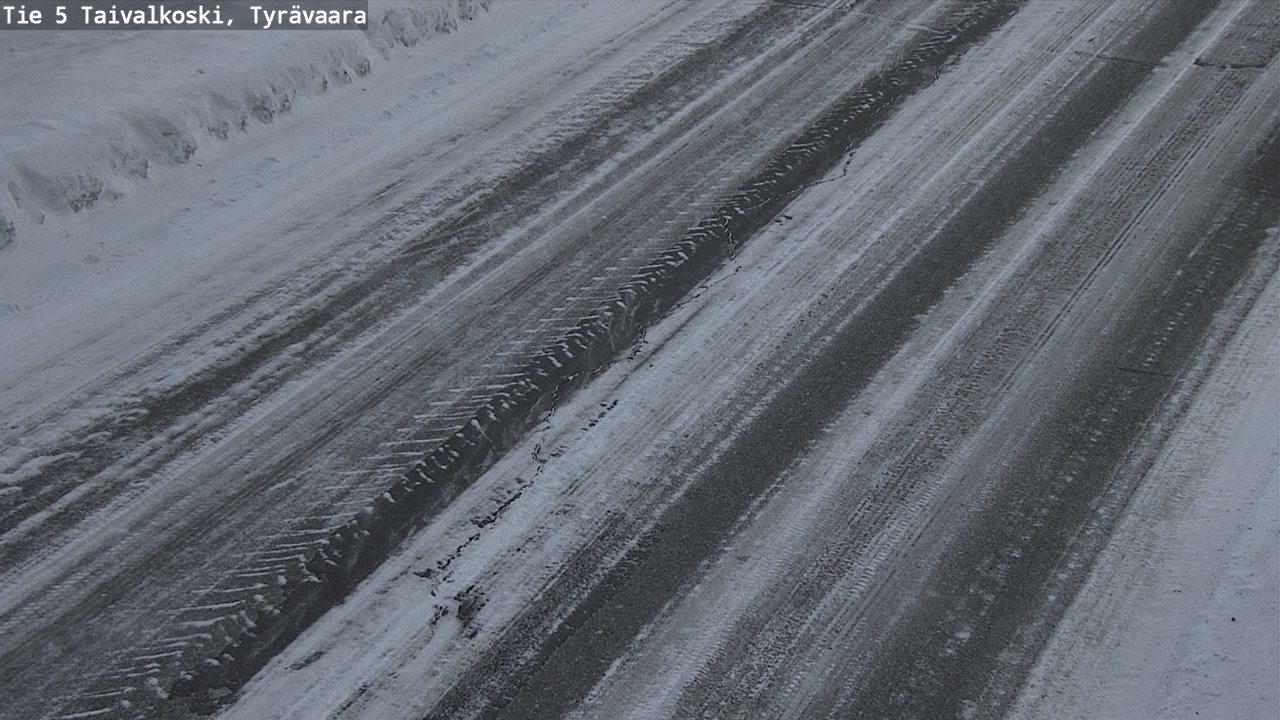 Kelikamerat Kuva Tie 5 Taivalkoski, Tyrävaara, Taivalkoski, Pohjois-Pohjanmaa