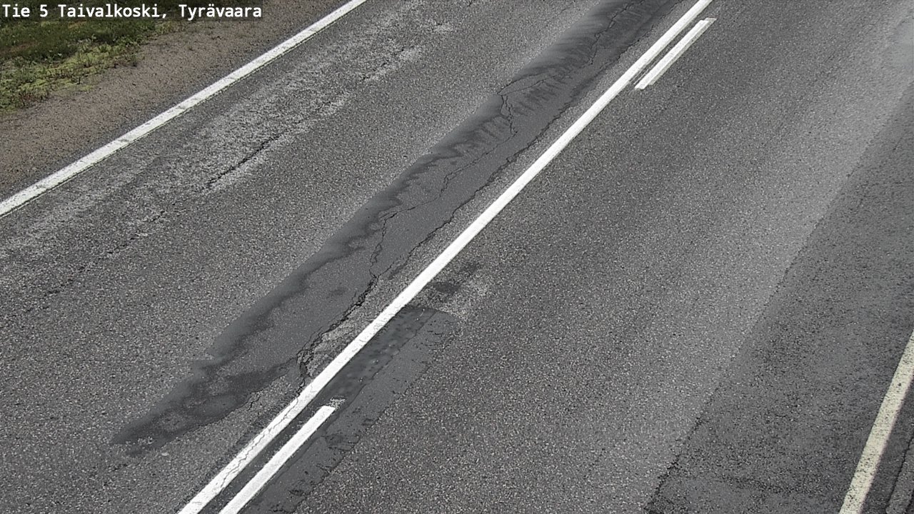 Weather Camera Image Road 5 Taivalkoski, Tyrävaara, Taivalkoski, Pohjois-Pohjanmaa