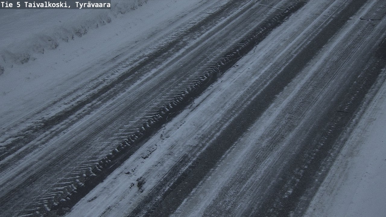 Kelikamerat Kuva Tie 5 Taivalkoski, Tyrävaara, Taivalkoski, Pohjois-Pohjanmaa