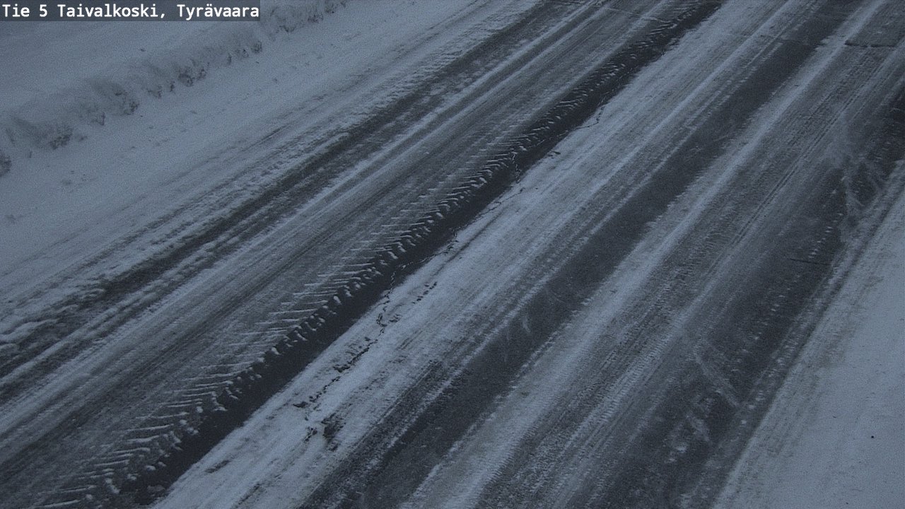 Kelikamerat Kuva Tie 5 Taivalkoski, Tyrävaara, Taivalkoski, Pohjois-Pohjanmaa